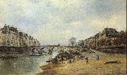 Lepine, Stanislas Quais of the Seine china oil painting artist